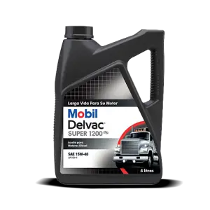 Aceite Motor Mobil Delvac Modern 15W-40 Super Defense V3 4L Mineral
