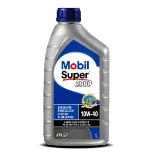 Aceite Motor Mobil Super 2000 10W-40 Semisintético SP 1L