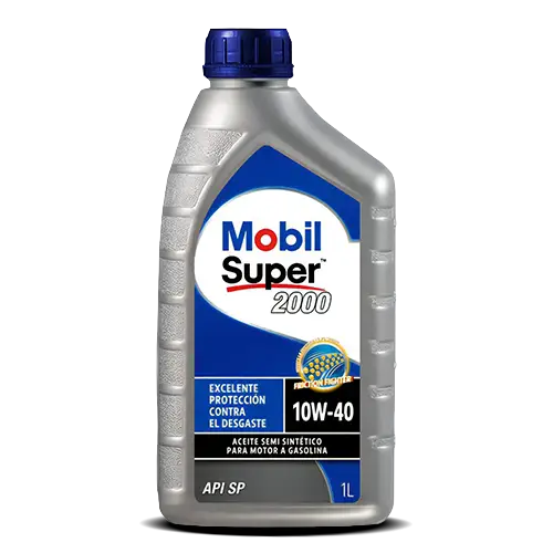Aceite Motor Mobil Super 2000 10W-40 Semisintético SP 1L
